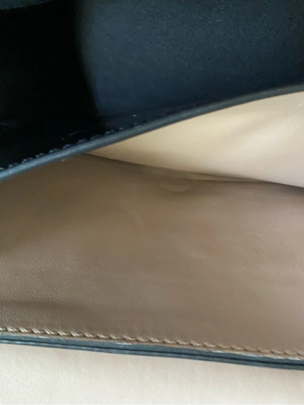 Valentino Garavani Black Patent Leather Studded Wristlet Clutch